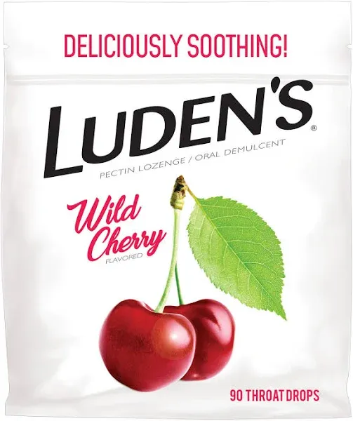 Luden's Wild Cherry Throat Drops