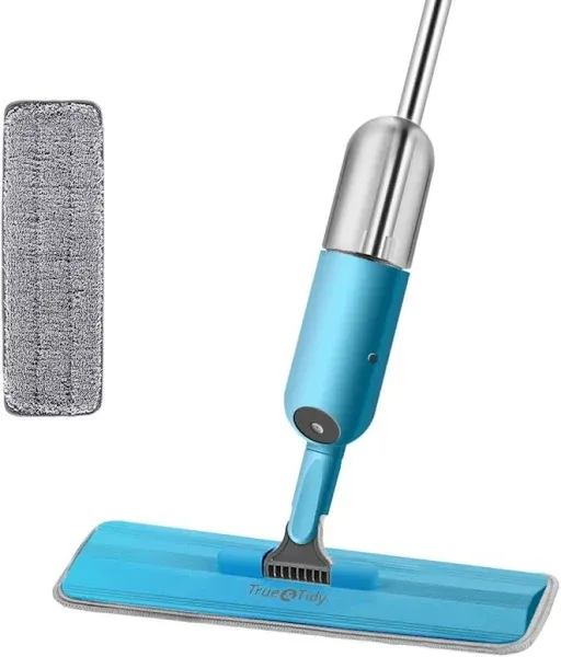 True &amp; Tidy Spray Mop, 360 Swivel Mop Head, Removable Water Tank