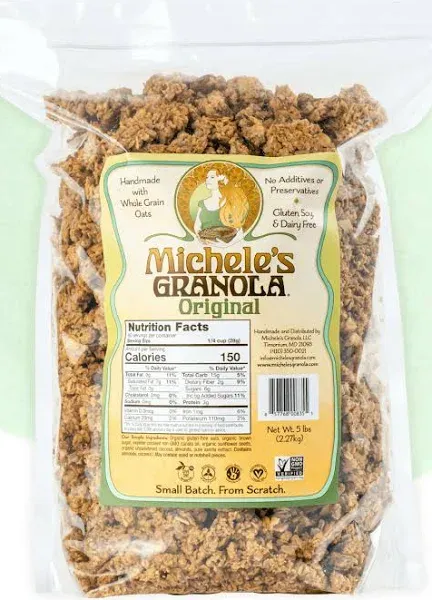 Michele's Granola Original Gluten-Free Non-GMO Bulk Bag