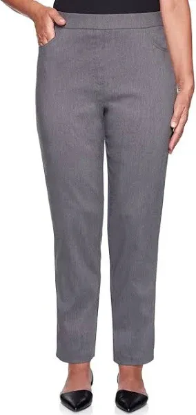 Alfred Dunner Women's Allure Pull-On Slim-Leg Pants