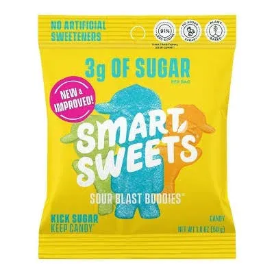 SMART SWEETS Sour Blast Buddies, 50 GR