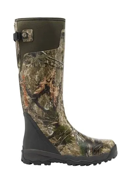 Lacrosse Alphaburly Pro 18" Mossy Oak B/U-C  Boot Sz 8 376027-08