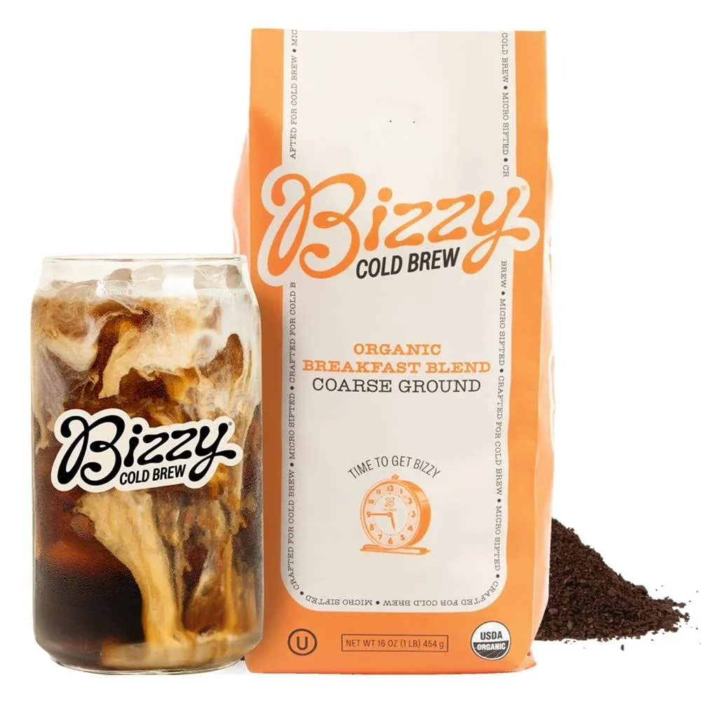 Bizzy Organic Cold Brew Coffee Breakfast Blend