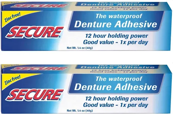 Secure Denture Adhesive