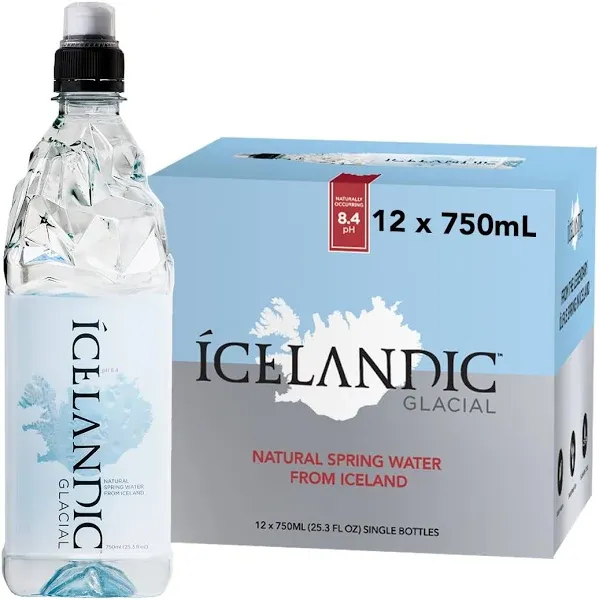 Icelandic Glacial Water Spring Natural