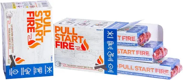 Pull Start Fire Pull String Firestarter | No Matches Required, Fire Starts in...