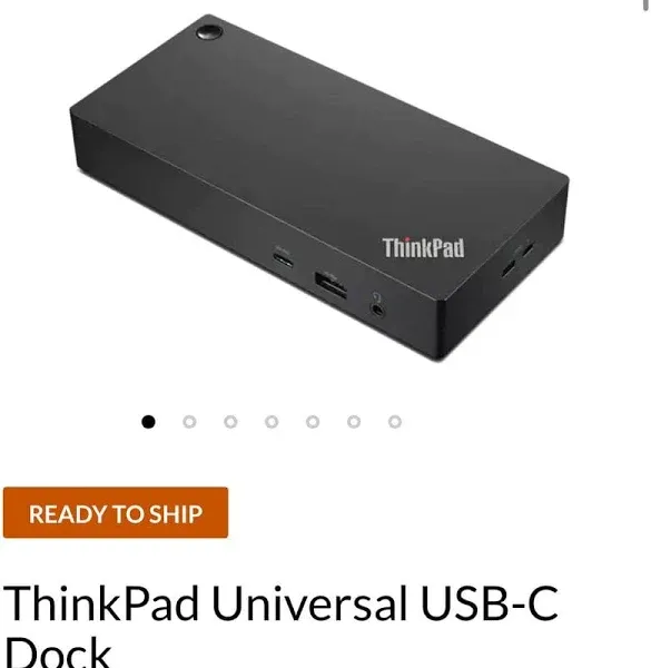 Lenovo ThinkPad Universal USB-C Dock