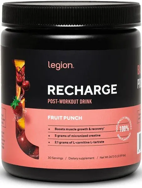 Legion Recharge Post Workout Creatine Monohydrate