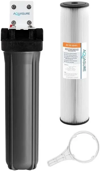 FORTITUDE V2 | HIGH-FLOW WHOLE HOUSE PLEATED SEDIMENT WATER FILTER AS-FL-30PS