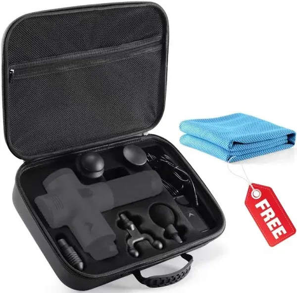 Shockproof Massage Gun Case with Soft Interior - Hyperice Hypervolt 2, 2022