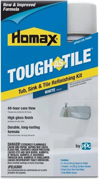 Homax Tough As Tile Epoxy Enamel Brush-On Paint