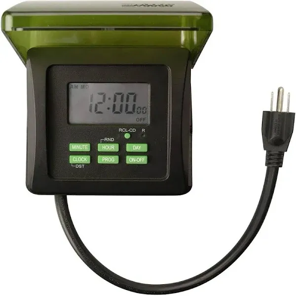 Woods Outdoor 7-Day Digital Heavy Duty Timer 50015