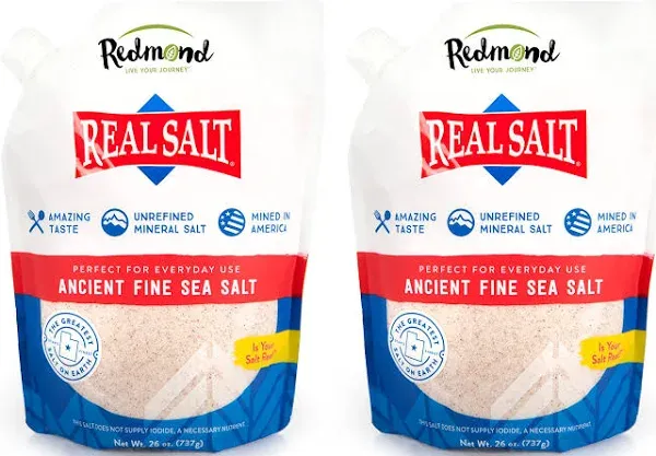 Redmond Real Salt Ancient Fine Sea Salt