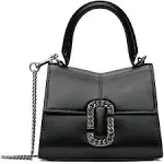 Marc Jacobs Black 'The St. Marc Mini Top Handle' Bag