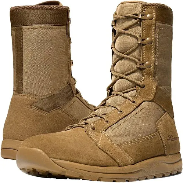 Danner Tachyon 8” Tactical Boots for Men - Ultralight Fast Drying Upper with Abrasion-Resistant Toe, Comfort Footbed, and Non Slip Traction Outsole