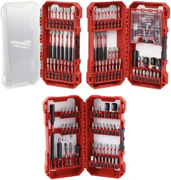 Milwaukee 48-32-4083 Shockwave Impact Duty Alloy Steel Drill and Screw Driver Bit Set (100-Piece)