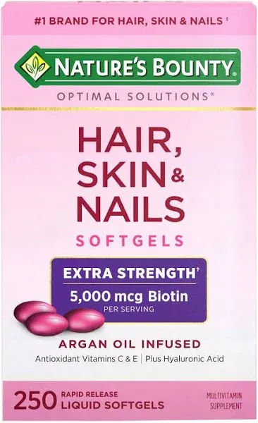 Nature's Bounty Hair Skin and Nails