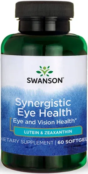 Swanson Synergistic Eye Health Lutein & Zeaxanthin Softgels