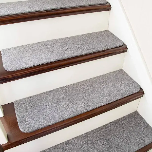 COSY HOMEER Stair Treads Non-Slip Carpet Mat 28inX9in Indoor Stair Runners for Wooden Steps, Stair Rugs for Kids and Dogs