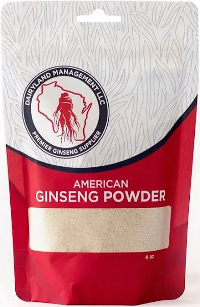 American Ginseng Powder 4 oz Pack