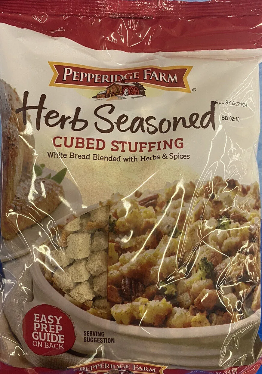 Pepperidge Farm Cubed Herb Seasoned Stuffing, 12 oz