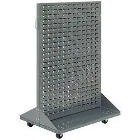 Global Industrial Mobile Double-Sided Rack