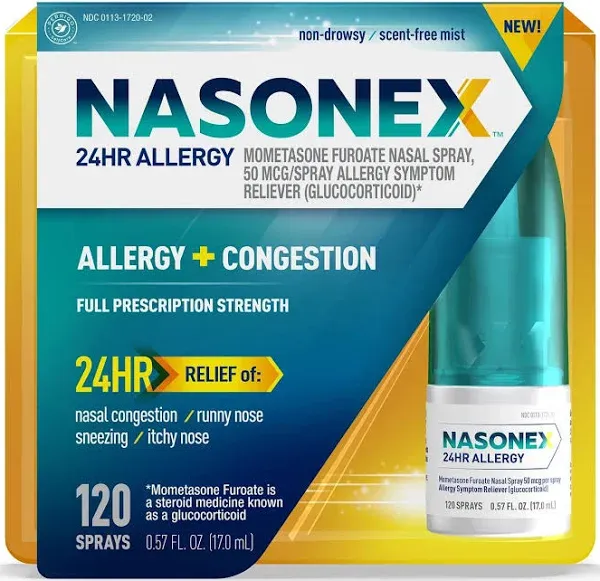 Nasonex 24HR Allergy Nasal Spray