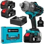 2000Nm(1500ft-<wbr/>lbs) Cordless Impact Wrench,3/4 inch High Torque Brushless Impa...