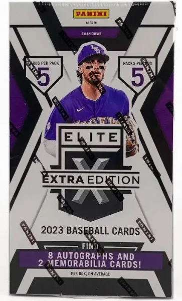 2023 Elite Extra Edition Baseball Hobby Box