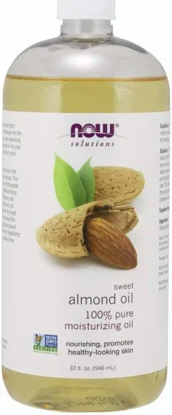 NOW Foods Sweet Almond Oil - 4 oz bottle