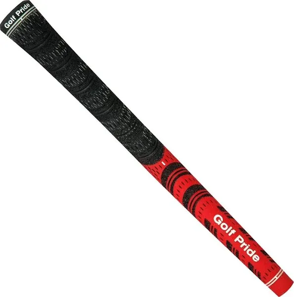 Golf Pride New Decade MultiCompound Standard Grip - Black/Red