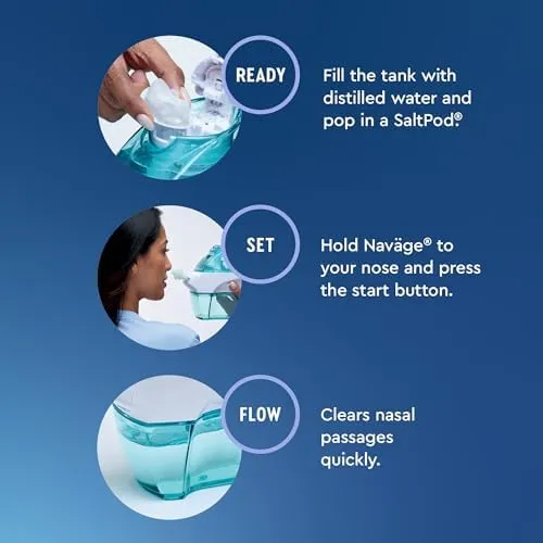 Navage Nasal Irrigation Kit, Multi-User Bonus Pack