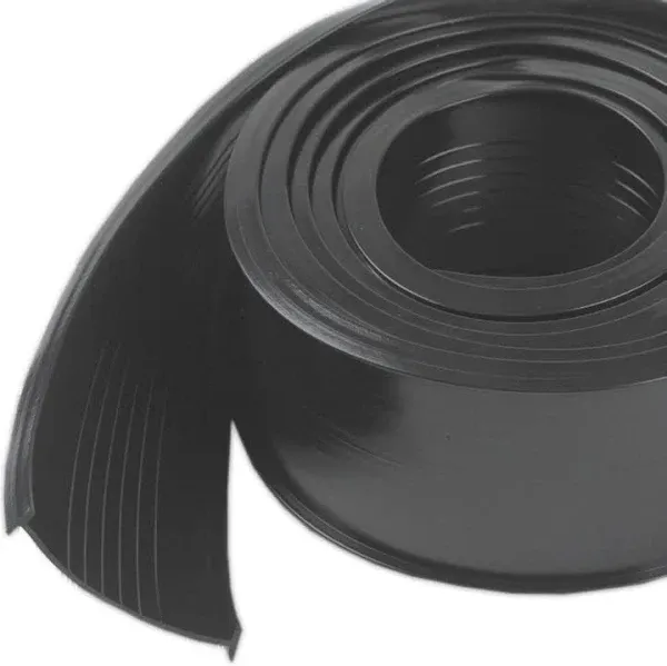 M-D Black Vinyl Replacement Bottom For Garage Doors 18 ft. L X 2-5/8 in. T