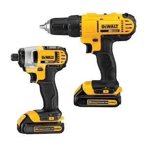 DEWALT 20V MAX Drill & Impact Driver Combo Kit