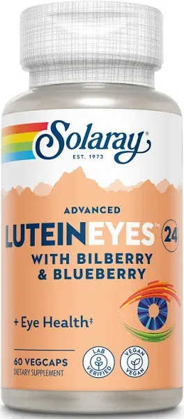 Solaray Advanced Lutein Eyes 24