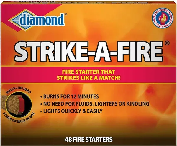 Diamond Strike-A-Fire Starters