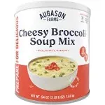 Augason Farms Cheesy Broccoli Soup Mix 3 lbs 5 oz No. 10 Can