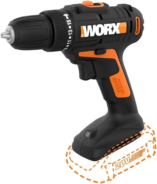 WORX WX101L.9 20V Power Share Cordless Drill & Driver