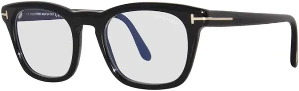 Tom Ford FT5870 5870 50 001 Black Eyeglasses