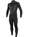 O'Neill Men's Epic 4/3mm Back-Zip Full Wetsuit (MT, Black / Gunmetal / Black)