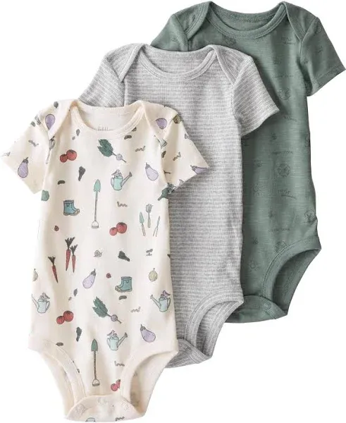 Carters little planet 3 pack of onesies size 24M