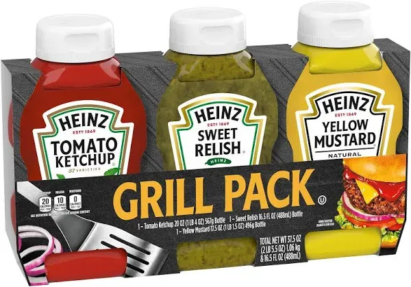 Heinz Picnic Pack 4 Pack 16.5 fl oz Each Pack