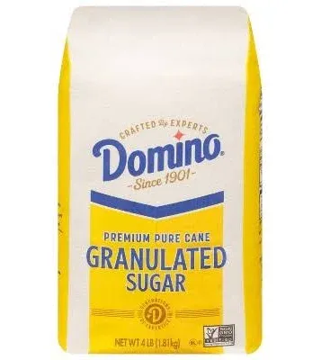 Domino - Granulated Sugar, Soy & Wheat Free - 5 lbs