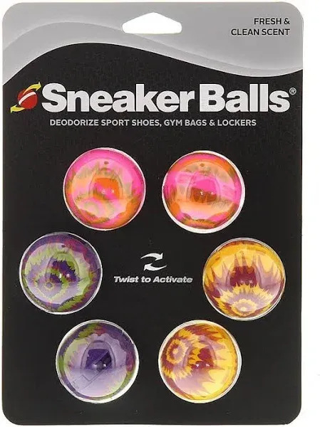 Implus Sneaker Balls Tie Dye 6-Pack