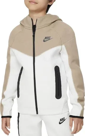 Nike Boys' Sportswear Full-Zip Tech Fleece Hoodie