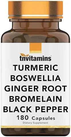 tnvitamins Turmeric & Boswellia Complex with Ginger Root