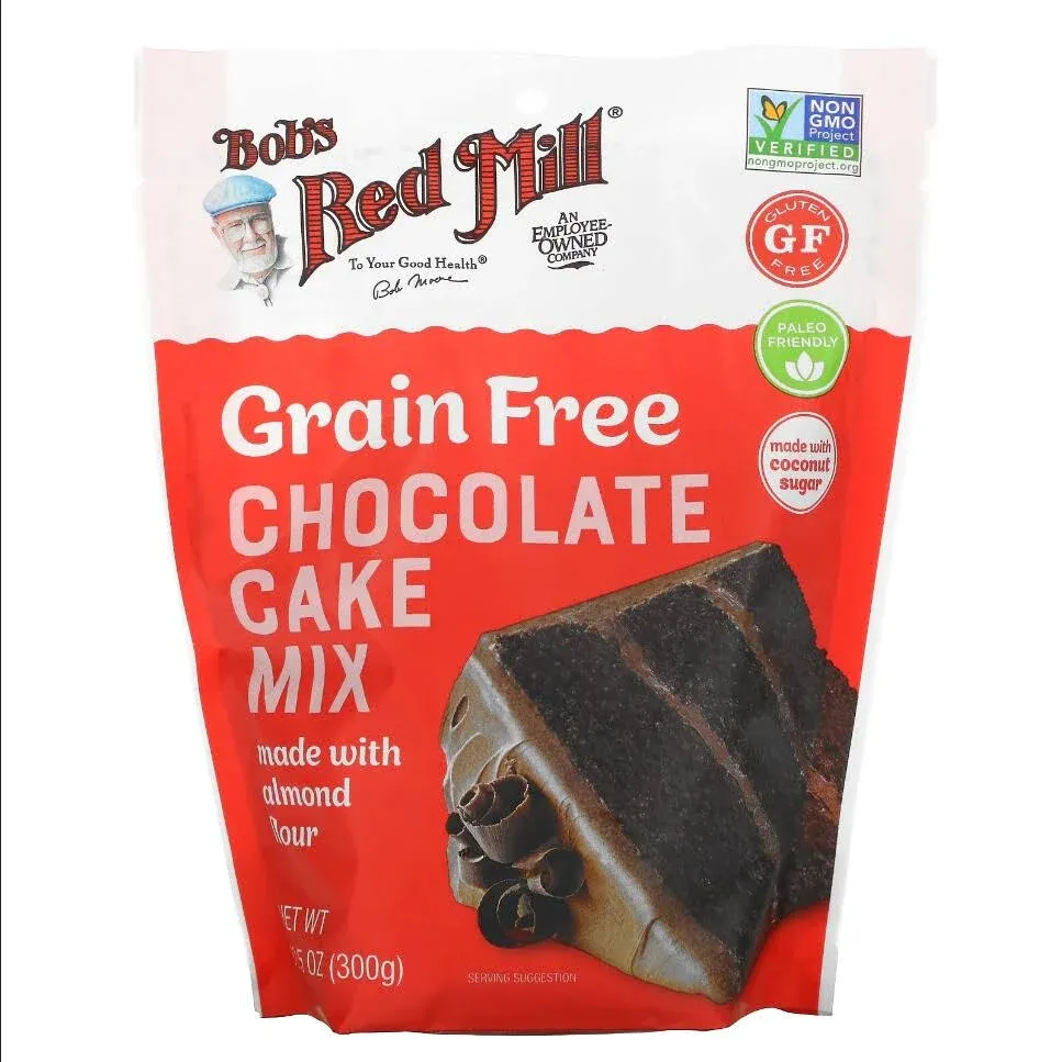 Bob's Red Mill, Chocolate Cake Mix, Made with Almond Flour, 300g on OnBuy