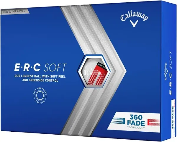 E•R•C Soft 360 Fade Golf Balls