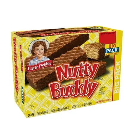 Little Debbie Nutty Buddy Bars