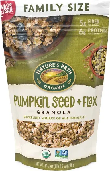 Nature's Path Organic Granoal, Pumpkin Flax - 11.5 oz